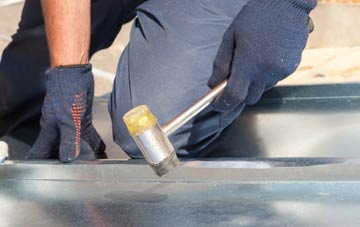 Pilling metal flat roofing repairs