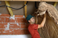 Pilling tapered roof insulation